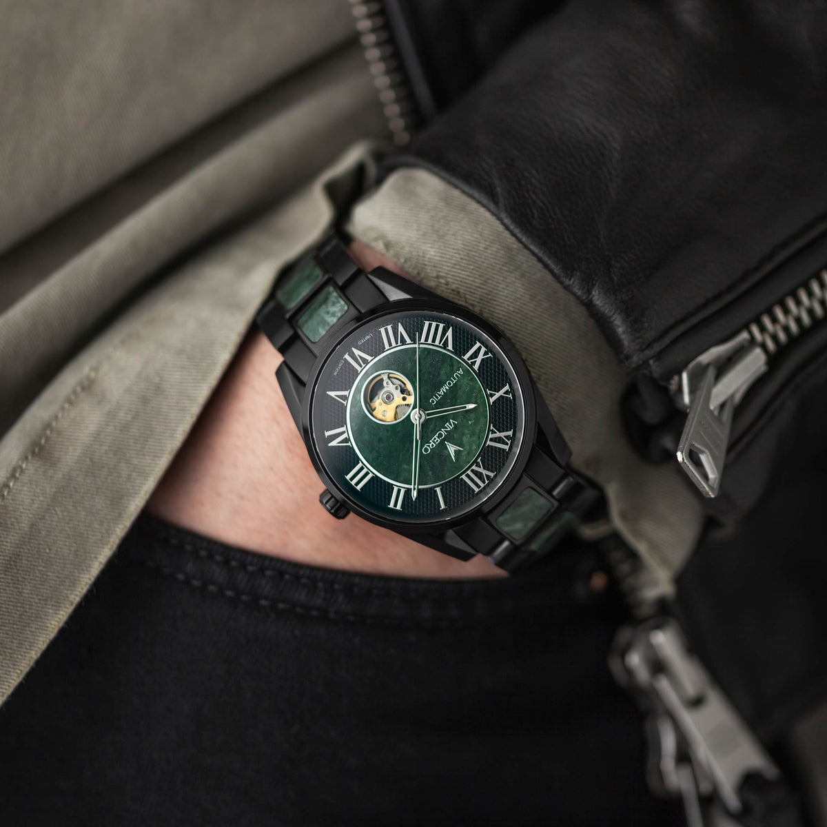 Marble Automatic - Black Verde — Vincero