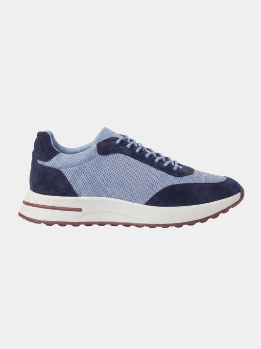 Amalfi Trainer Baby Blue — Sterling & Co.