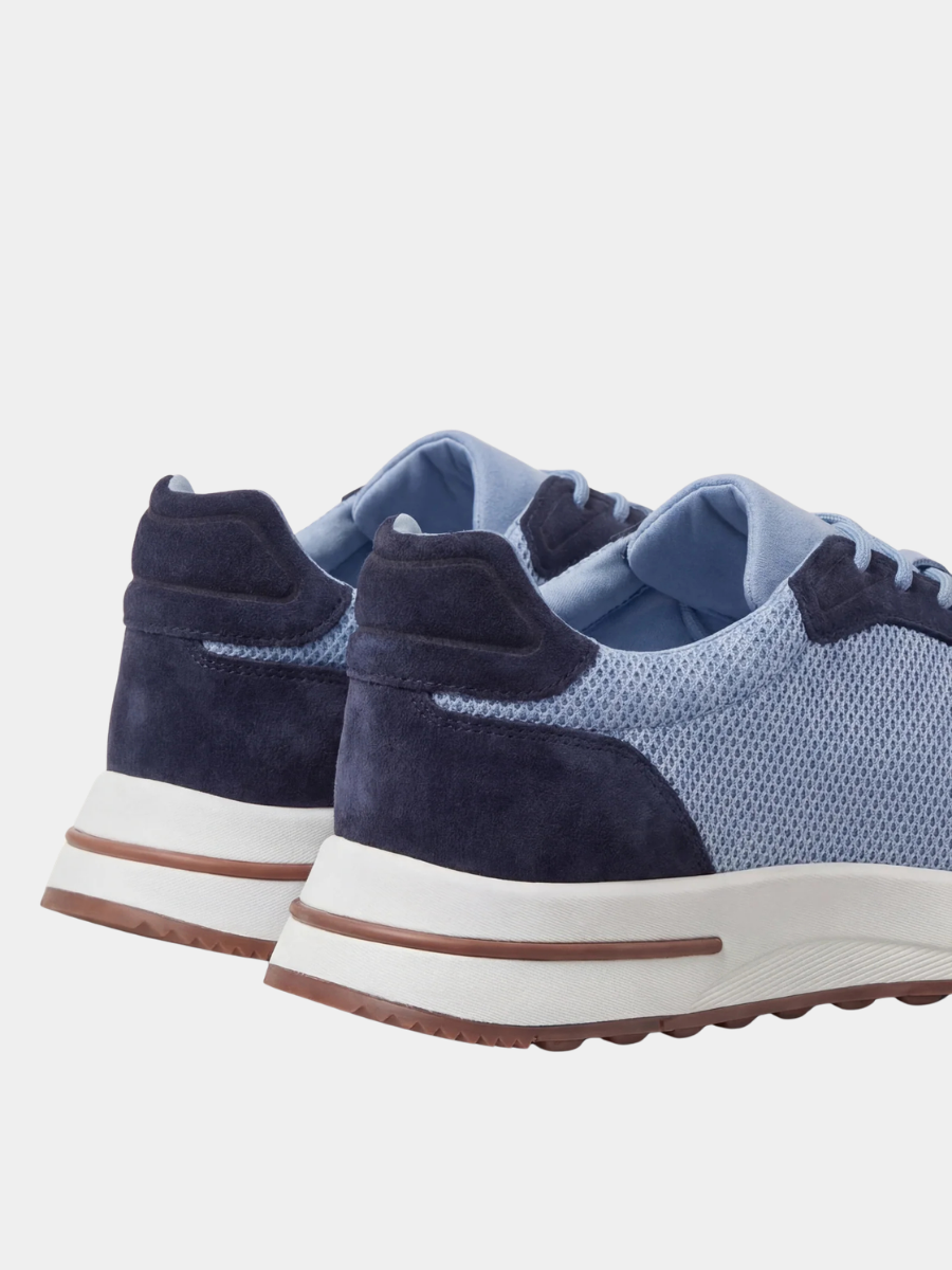 Amalfi Trainer Baby Blue — Sterling & Co.