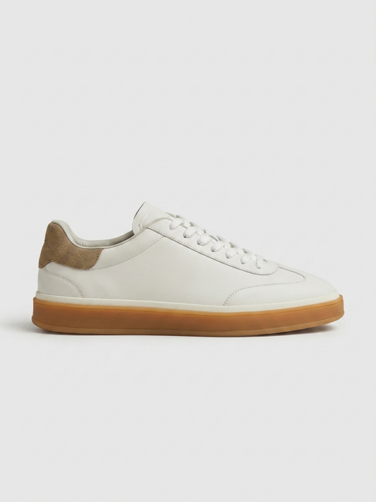 Corso Trainer White Leather — Sterling & Co.
