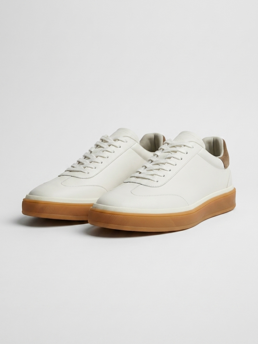 Corso Trainer White Leather — Sterling & Co.