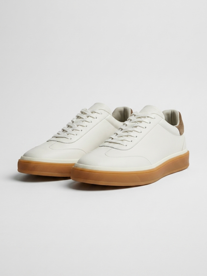 Corso Trainer White Leather — Sterling & Co.
