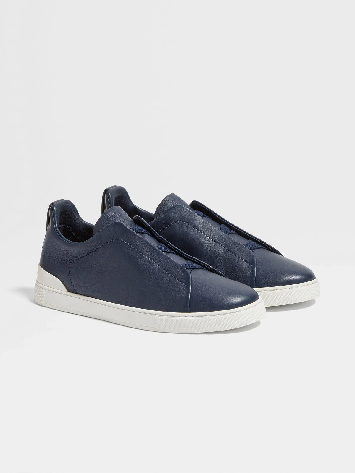 Sorrento Slip-On Navy / White Sole — Sterling & Co. (view 2)