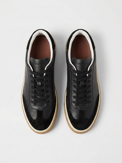 Corso Trainer Black Leather — Sterling & Co.