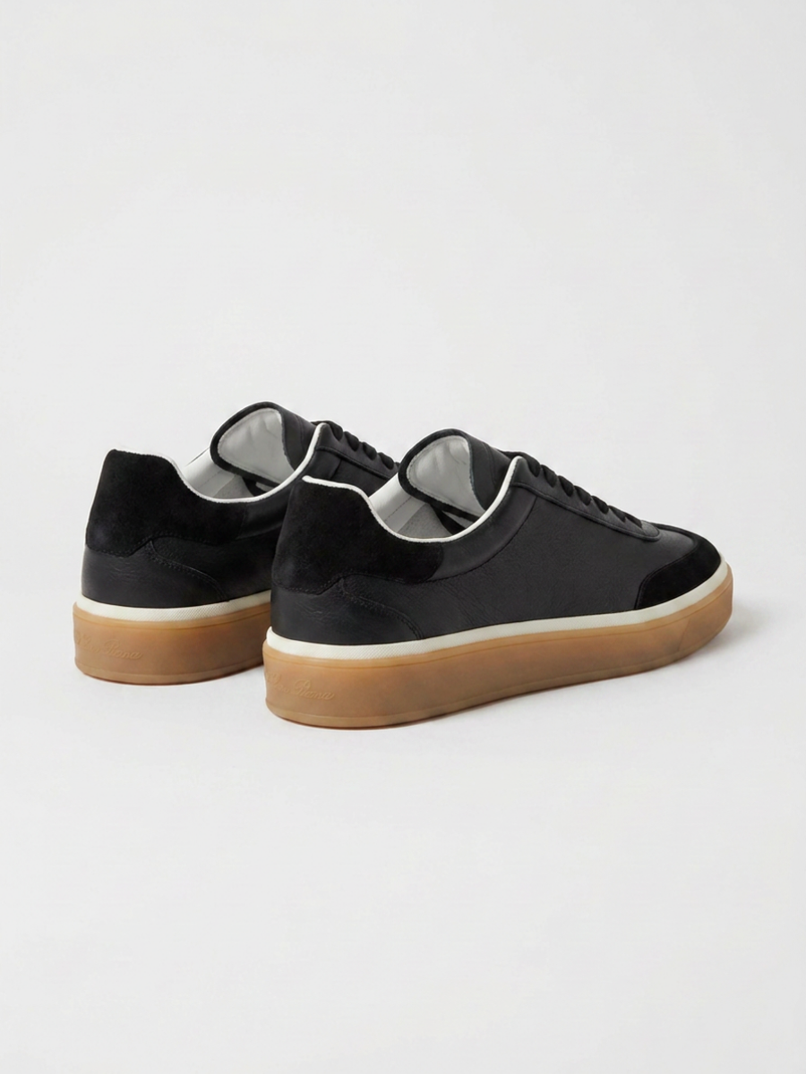 Corso Trainer Black Leather — Sterling & Co.