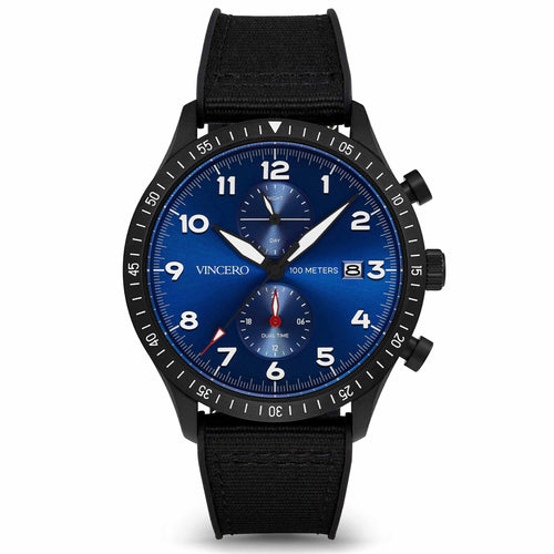The Altitude - Matte Black/Cobalt — Vincero