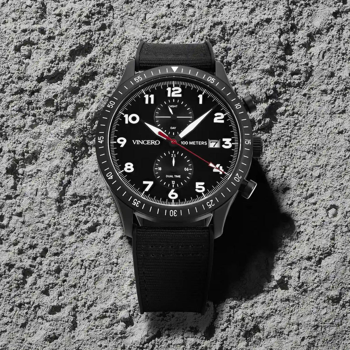 The Altitude - Matte Black/Red — Vincero