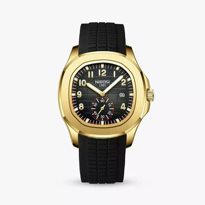 Lumen 42mm — Black & Gold
