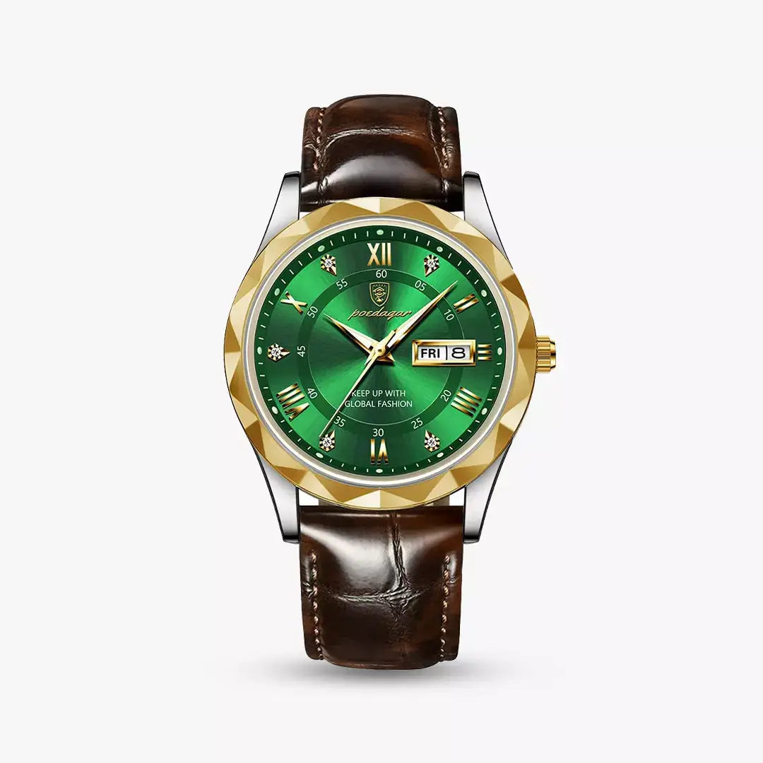 Majestic 41mm — Green / Gold