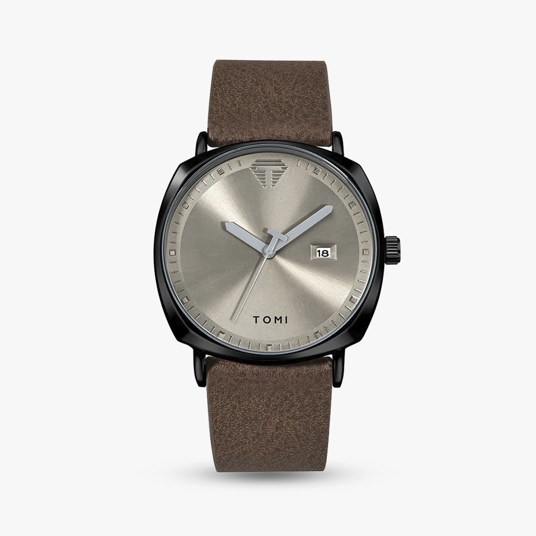 Lima 42mm — Brown & Black