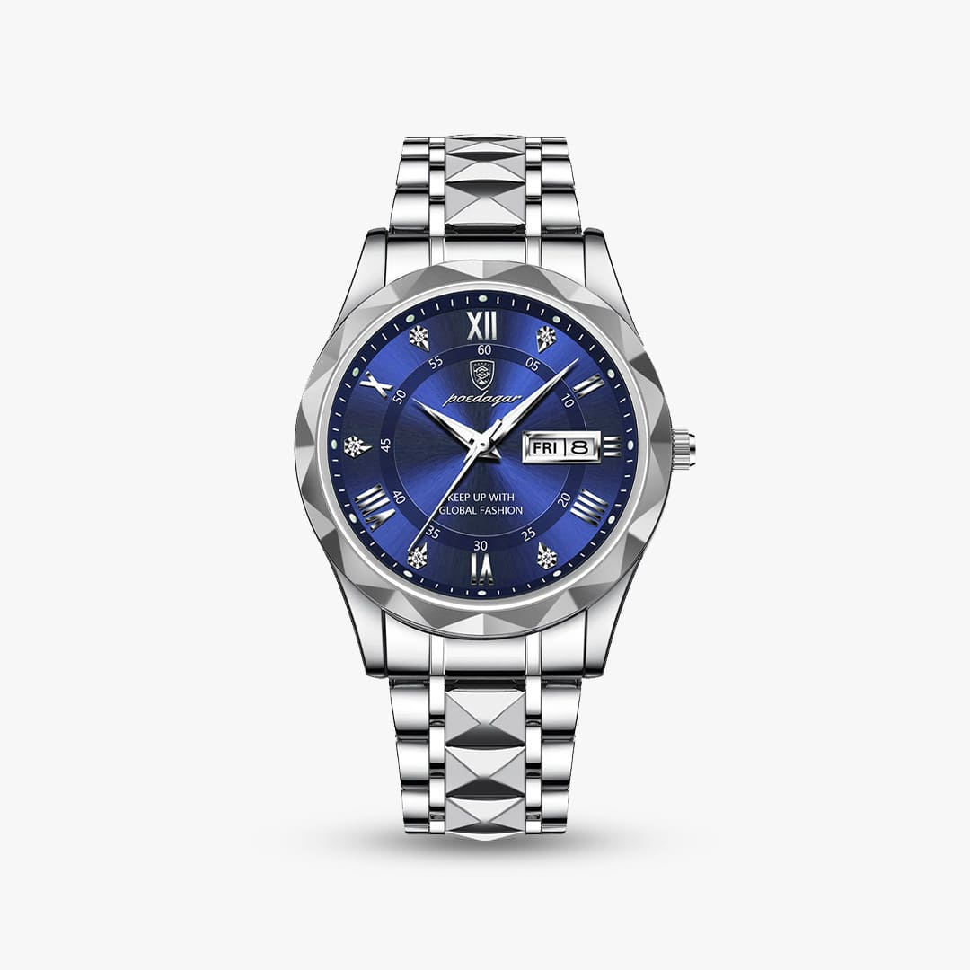 Paragon 41mm — Blue / Silver