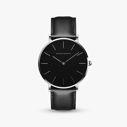 Verona 40mm — Black Silver 2