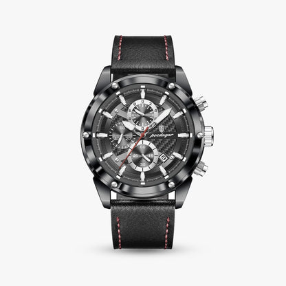 Omega 45mm — Black Silver