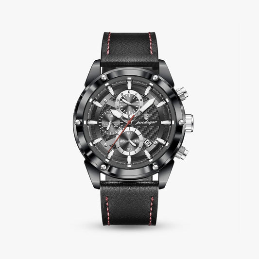 Omega 45mm — Black Silver