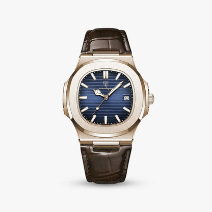 Vienna 40mm — Blue / Rose Gold