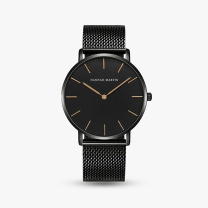 Diletto 40mm — Black & Rose Gold
