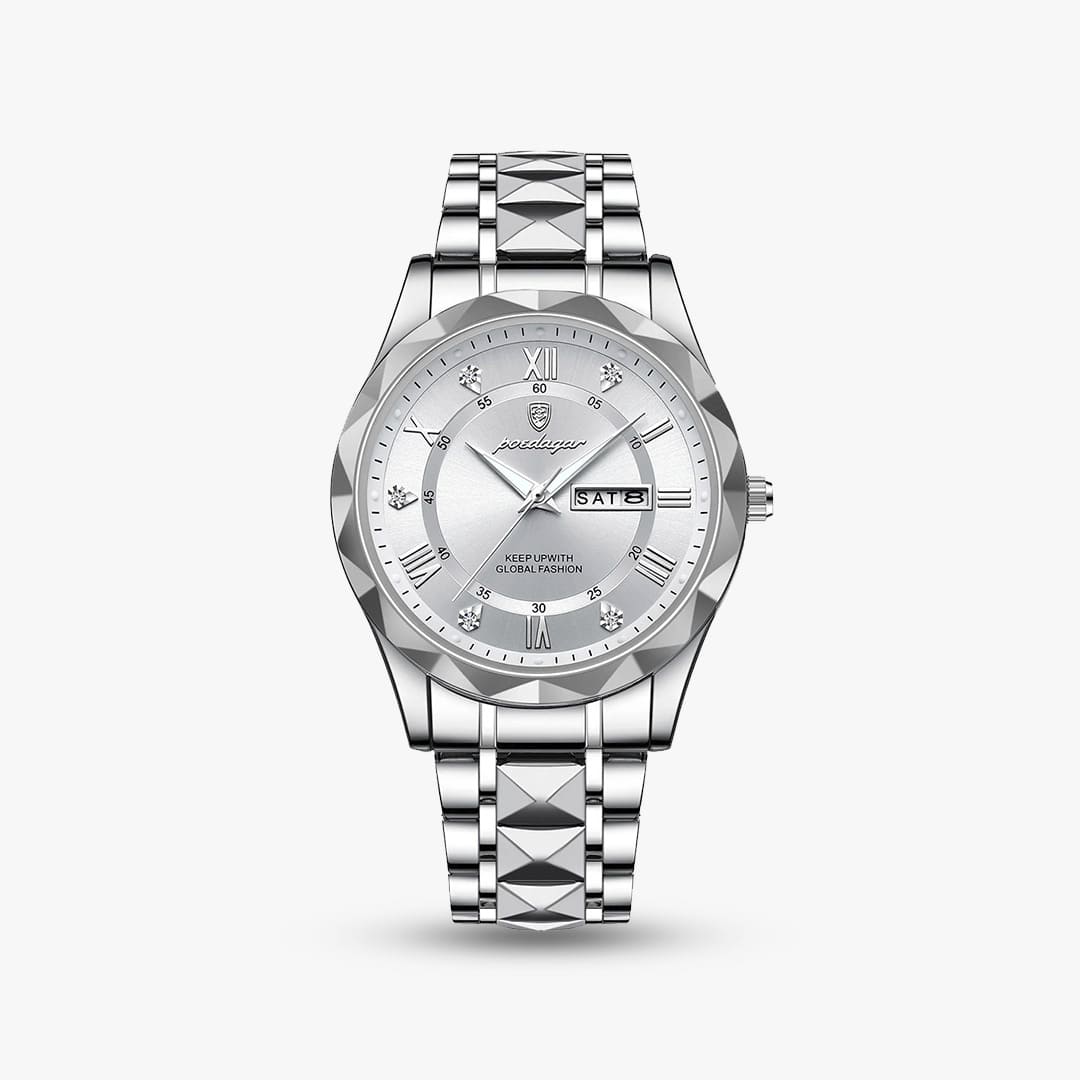 Paragon 41mm — White / Silver