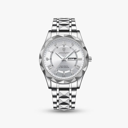Paragon 41mm — White / Silver