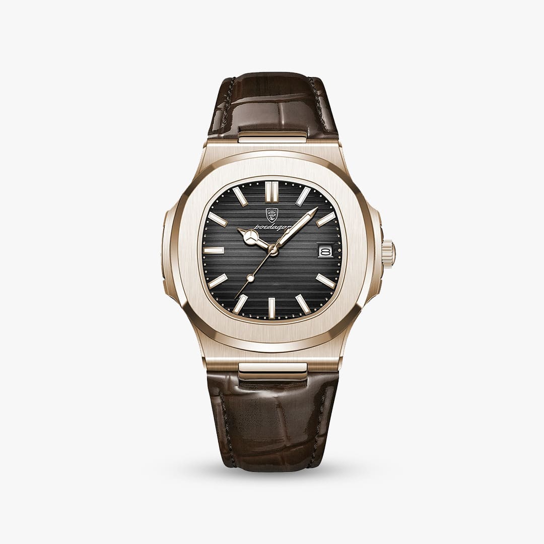 Vienna 40mm — Black / Rose Gold