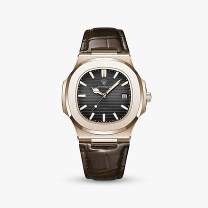 Vienna 40mm — Black / Rose Gold