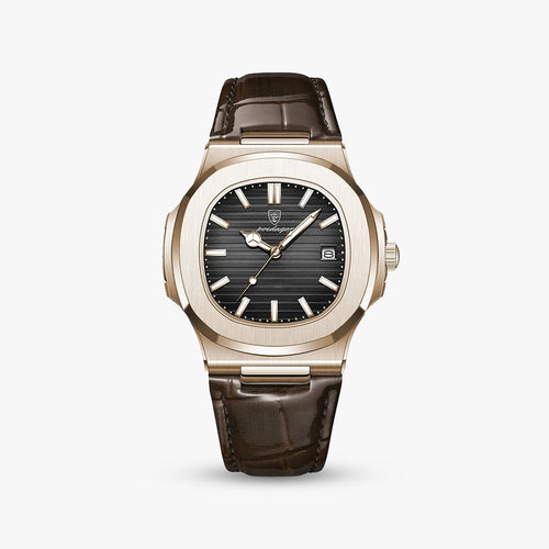 Vienna 40mm — Black / Rose Gold