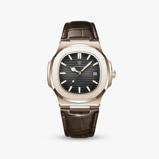 Vienna 40mm — Black / Rose Gold
