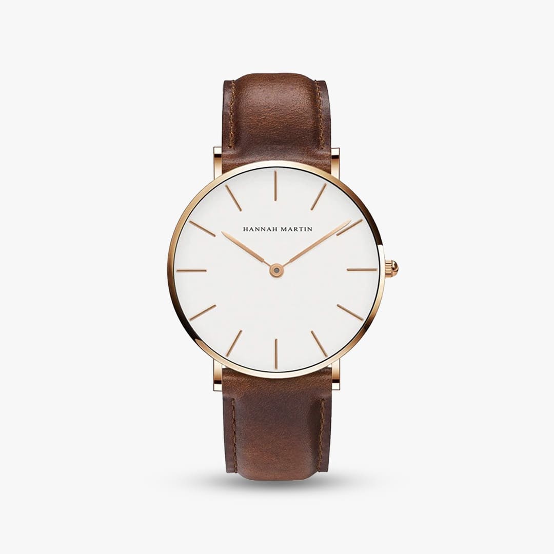 Verona 40mm — White Rose Gold 1