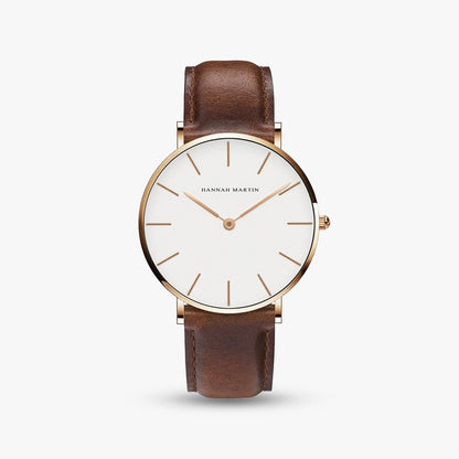 Verona 40mm — White Rose Gold 1