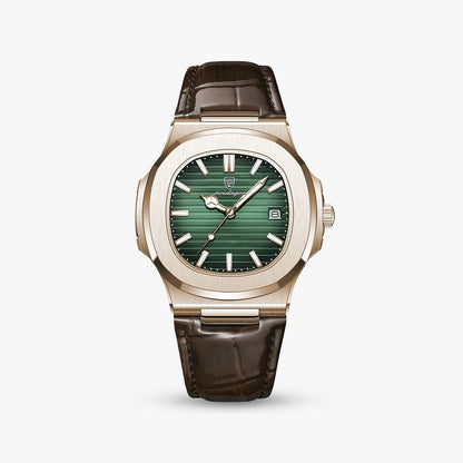 Vienna 40mm — Green / Rose Gold