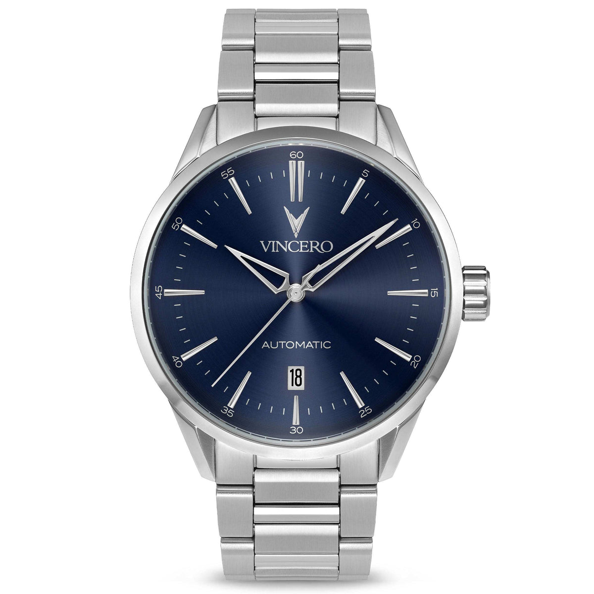Icon Automatic - Silver/Blue — Vincero