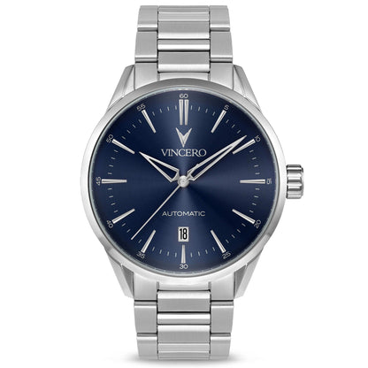 Icon Automatic - Silver/Blue — Vincero
