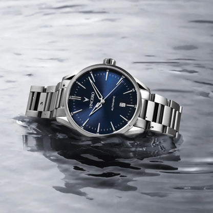 Icon Automatic - Silver/Blue — Vincero