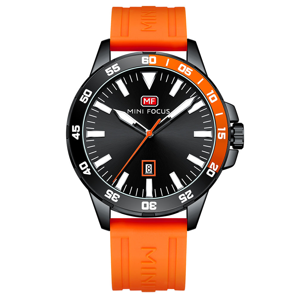 Sport Diver Silicone — Orange Black