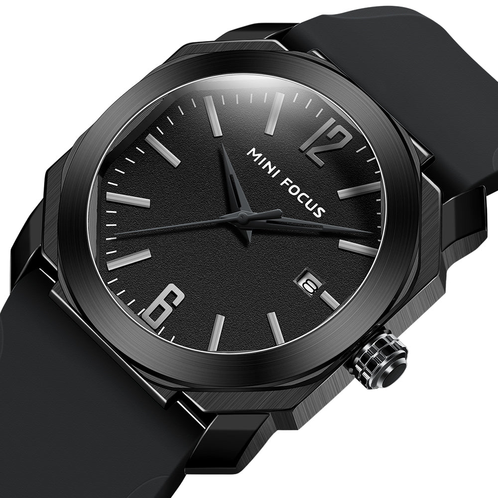 Octagon Sport Silicone — Black