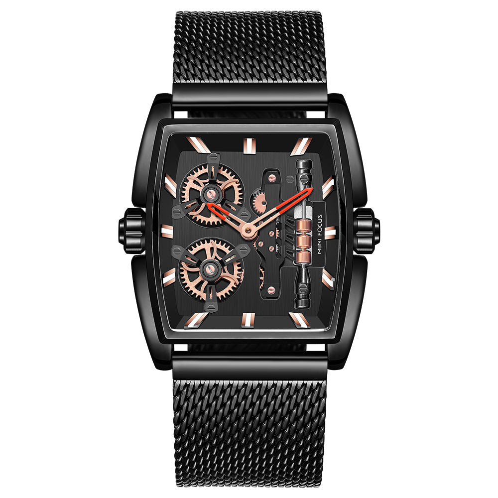 Tonneau Skeleton Classic — Steel — Black Mesh