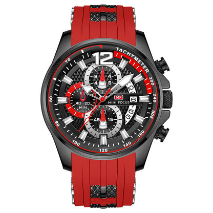 Racing Sport Chronograph — Black Red