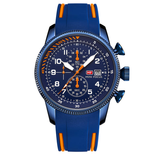 Pilot Racing Chronograph — Blue Orange