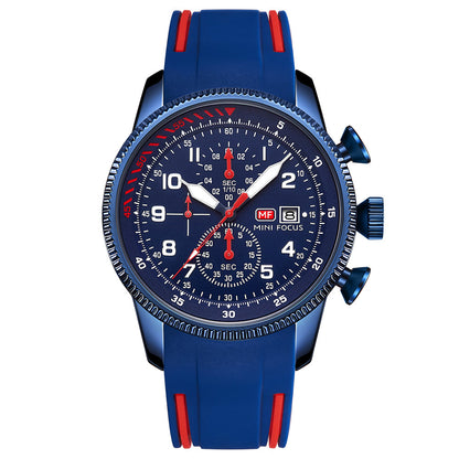 Pilot Racing Chronograph — Blue Red