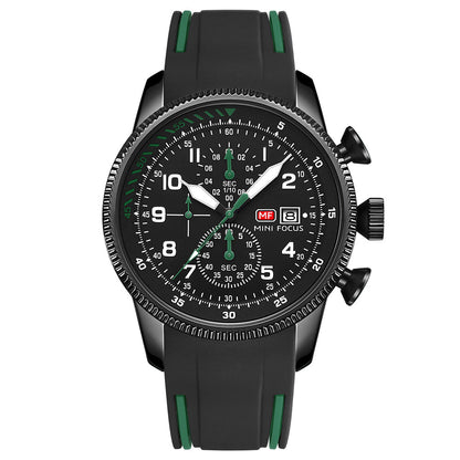 Pilot Racing Chronograph — Black Green