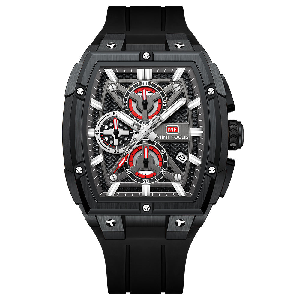 Tonneau Chrono Silicone — Black
