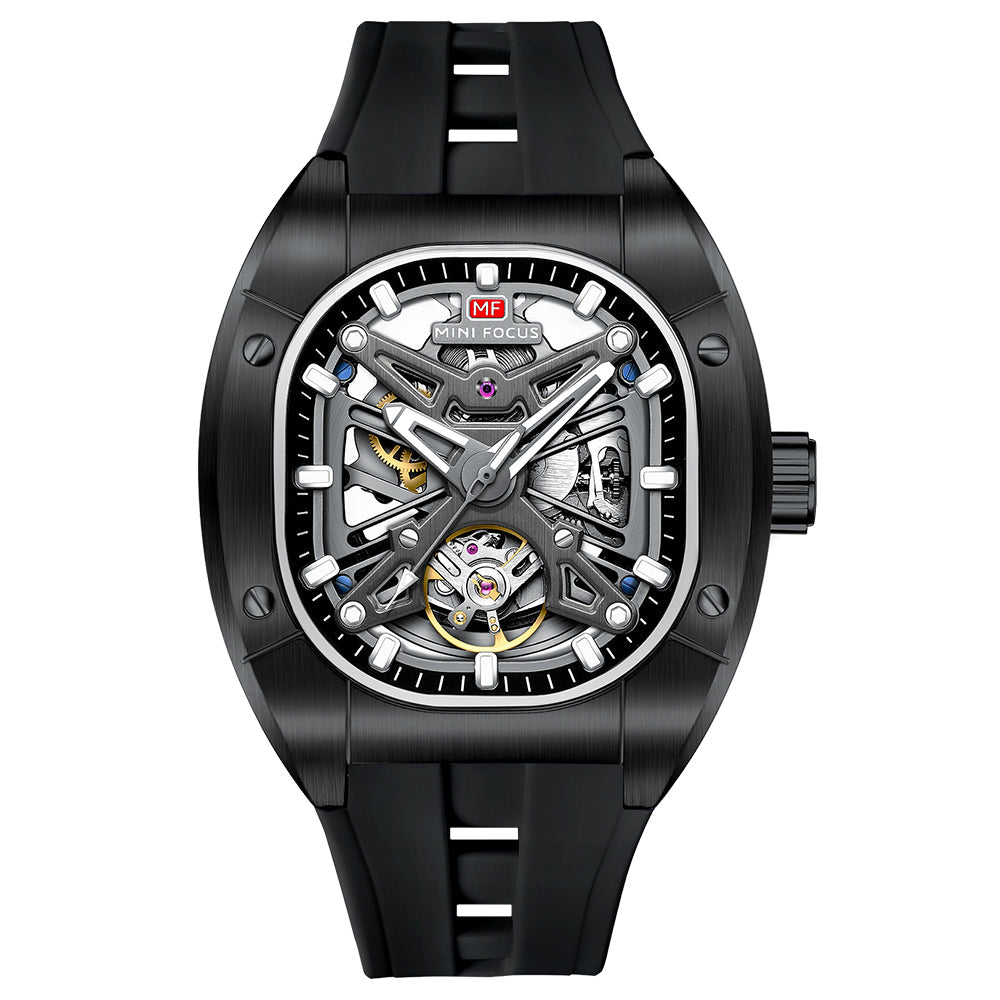 Tonneau Skeleton Silicone — Black