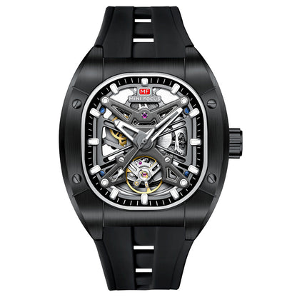 Tonneau Skeleton Silicone — Black