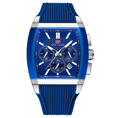 Tonneau Sport Chronograph — Blue