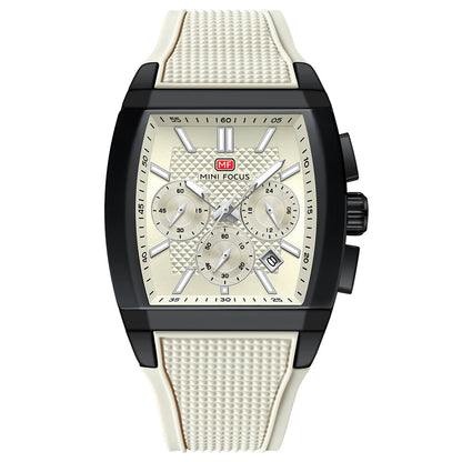 Tonneau Sport Chronograph — Black White