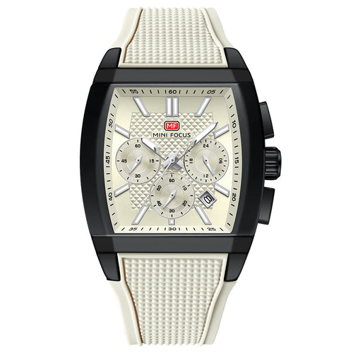 Tonneau Sport Chronograph — Black White