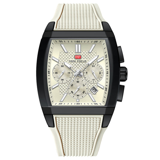 Tonneau Sport Chronograph — Black White