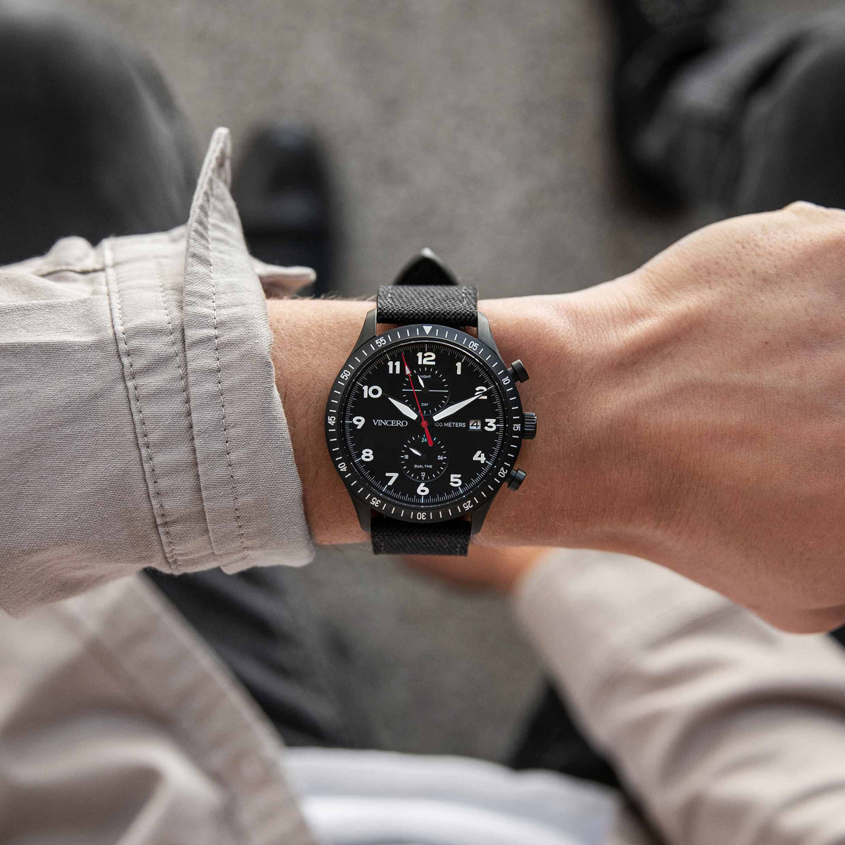 The Altitude - Matte Black/Red — Vincero